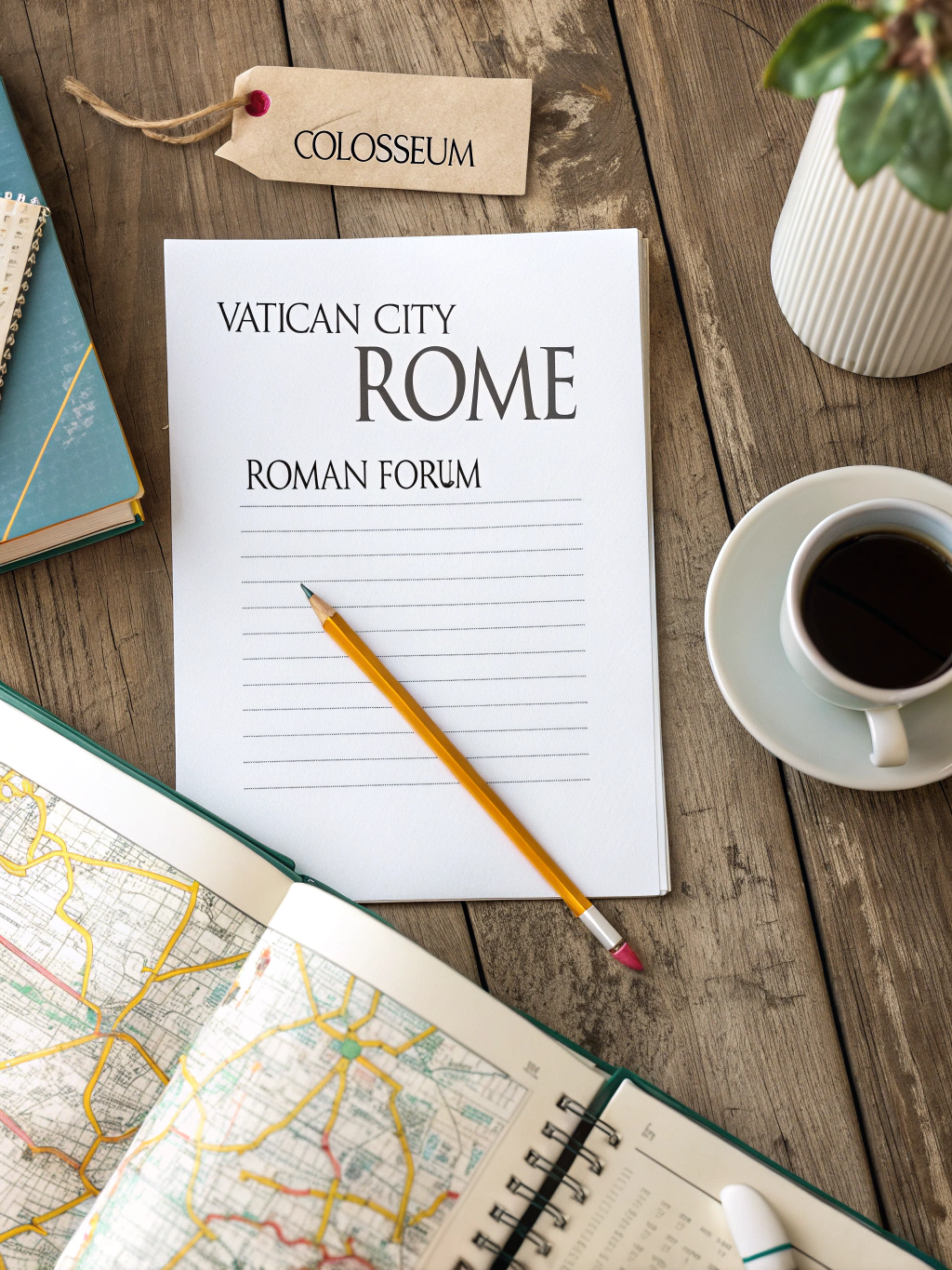 Rome travel itinerary